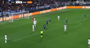 Watch: Atalanta have doubled their advantage against Marseille