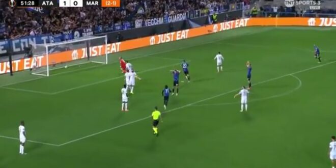 Watch: Atalanta have doubled their advantage against Marseille