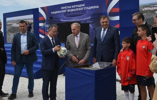 Serbia breaks ground on construction of 60,000-seat national stadium in Belgrade