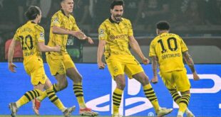 Dortmund downs PSG; First Champions League Final since 2013