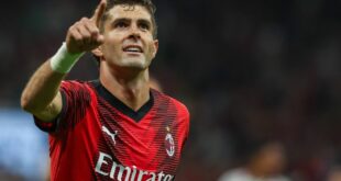 Establishing roots: Pulisic breaks Kaka’s 18-year record at Milan