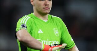 Arsenal goalkeeper Aaron Ramsdale to leave Gunners this summer; Newcastle United will not be signing the England international