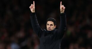 Mikel Arteta steps up efforts to sign primary Arsenal midfield target