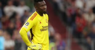 Andre Onana’s future in doubt