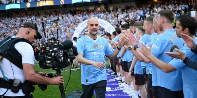 Pep Guardiola expected to leave Man City at the end of next season