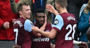 West Ham’s James Ward-Prowse could be sold after one season