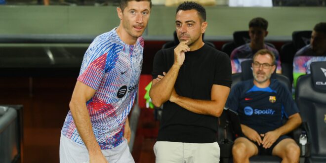 Xavi’s sacking down to attitude towards Lewandowski