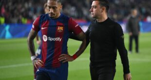 Barcelona forward’s argument with Xavi cost him a place in the lineup vs Girona