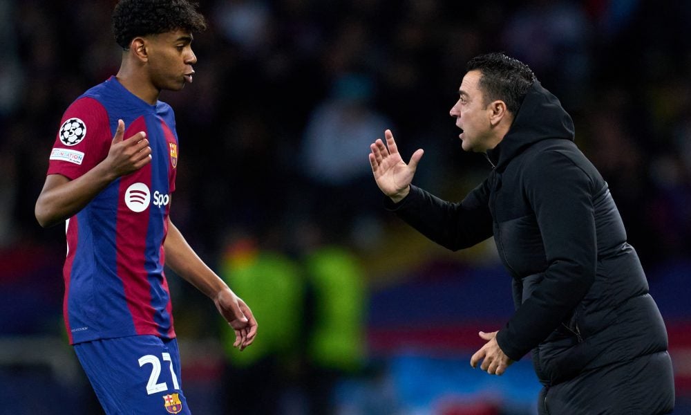 Lamine Yamal sends heartfelt message to Xavi after Barcelona sacking