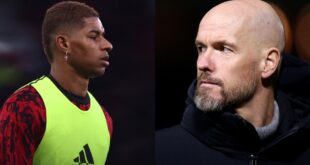 Erik Ten Hag and Man United star ‘barely speaking’ as pair’s relationship ‘broken down’