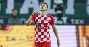 Liverpool eye move for 19-year-old Mainz winger Brajan Gruda