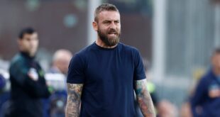 Allegri praises De Rossi ahead of Roma v Juventus clash