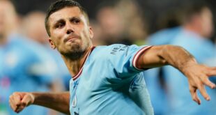 Man United are ‘dangerous’, Man City midfielder Rodri warns