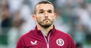 McGinn admits Aston Villa lost to ‘the better team’ and vows to learn from mistakes