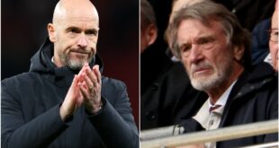 Erik ten Hag sack: Man United now just 4/1 to change manager just before FA Cup final