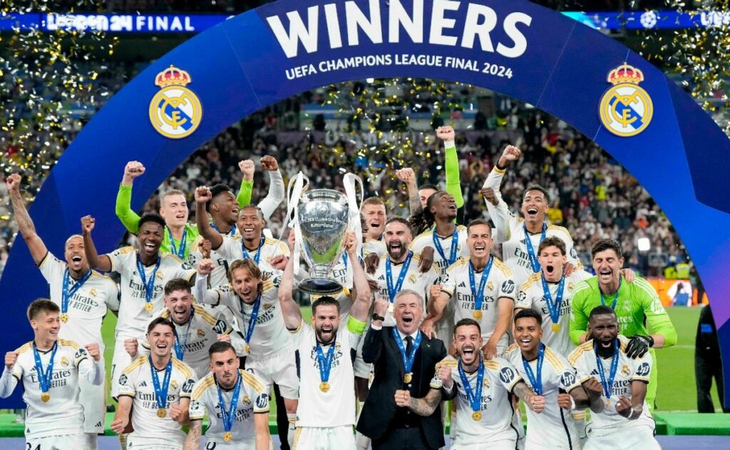 Real beats Dortmund to win Champions League final