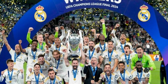 Real beats Dortmund to win Champions League final