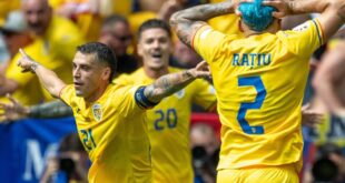 Romania erupts for three goals in stunning win over Ukraine