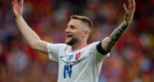 Slovakia pulls off biggest upset in Euros history against Belgium