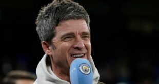 Outrage erupts over Noel Gallagher Manchester City kit collab