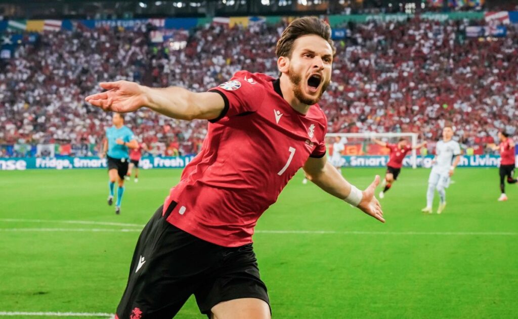 Georgia pulls off upset of Euro 2024 with Portugal win to advance