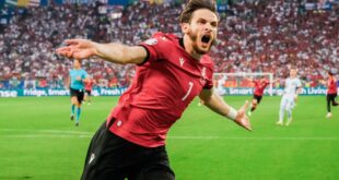 Georgia pulls off upset of Euro 2024 with Portugal win to advance