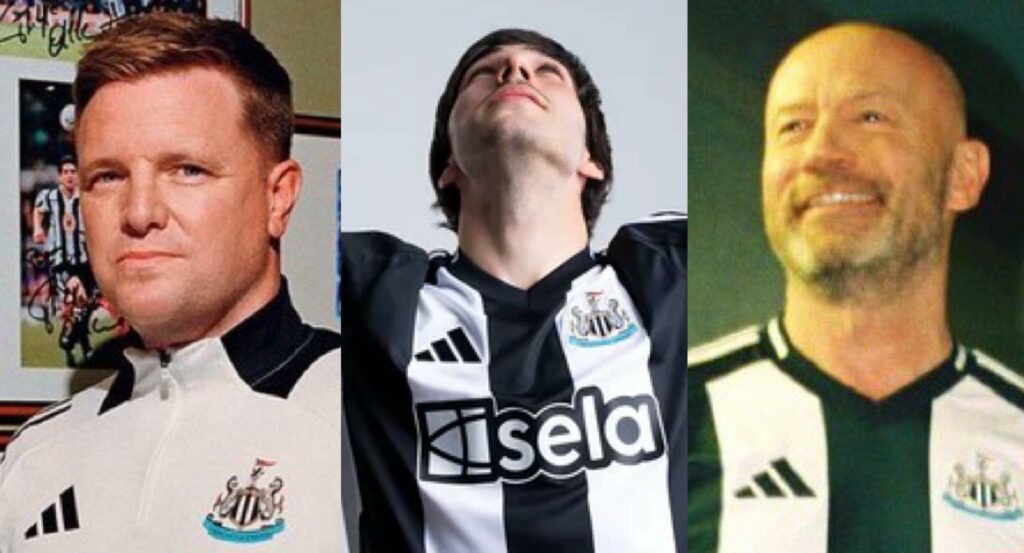 Howe, Shearer and Tonali pictured in new Adidas kit – Iconic photos after 8am release