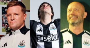 Howe, Shearer and Tonali pictured in new Adidas kit – Iconic photos after 8am release