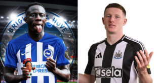 Two medicals booked as Newcastle agree to sell Elliot Anderson and Yankuba Minteh