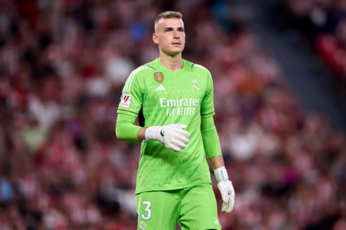 3 Premier League Clubs Interested In Real Madrid Goalie Lunin