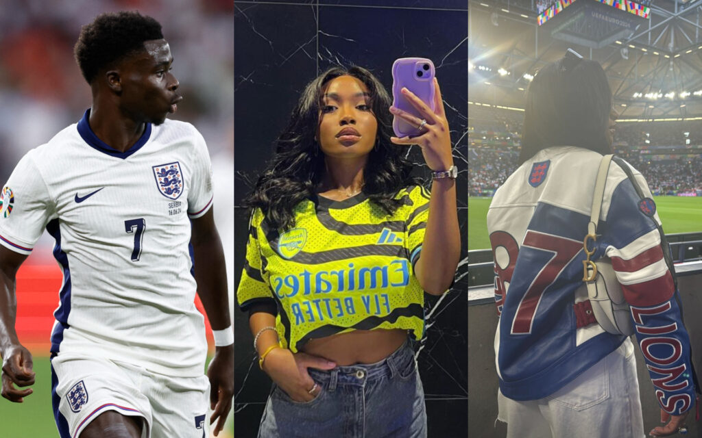 Bukayo Saka girlfriend Tolami Benson wears interesting Euro 2024 outfit