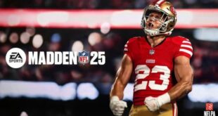 49ers’ Christian McCaffrey was chosen to be the cover athlete for Madden 25