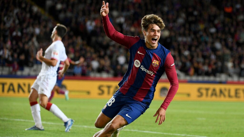 Chelsea enquire about 18-year-old Barcelona striker Marc Guiu