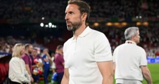 Beer Cups Thrown At Southgate After EURO Draw