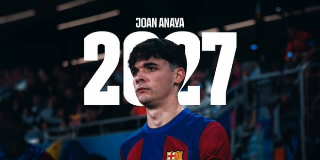 Barcelona renew the contract of 19-year-old academy right-back until 2027