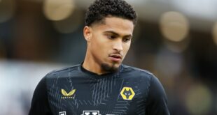 Manchester United are admirers of Wolves midfielder Joao Gomes