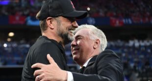 Carlo Ancelotti reveals the reason behind Jurgen Klopp quitting Liverpool