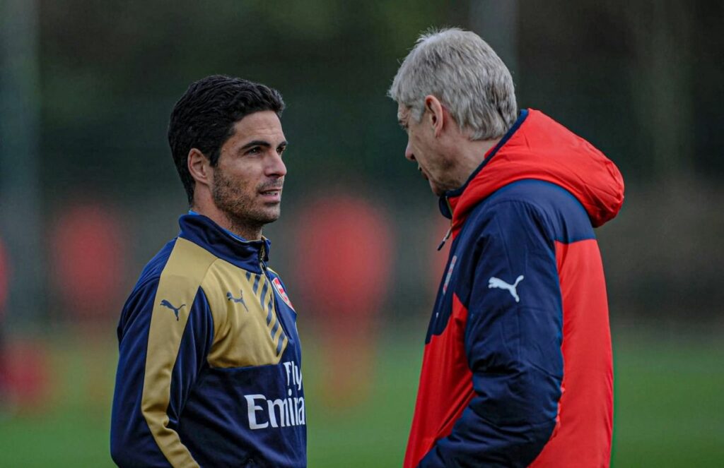 Walcott Explains Why Arsenal Icon Wenger Was Afraid Of Arteta