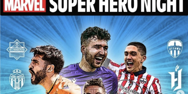 Comical: Canadian Premier League meets Marvel for series of Super Hero days