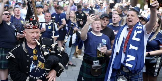 German nerves as Tartan Army arrive in Munich to kick off Euro 2024 party