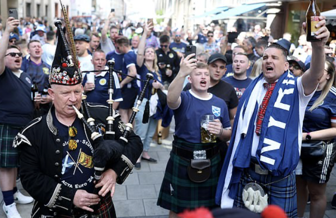 German nerves as Tartan Army arrive in Munich to kick off Euro 2024 party