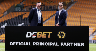 Wolves sign online bookie DEBET to shirt front in record 2-year deal