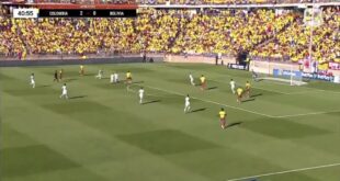 Liverpool star Luis Diaz scores for Colombia against Bolivia