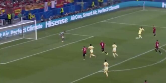 Spain’s Ferran Torres produces beautiful finish in Euro 2024 clash