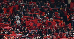 Albania’s Dusseldorf day out sees Spanish victory but a proud nation steal the show