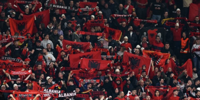 Albania’s Dusseldorf day out sees Spanish victory but a proud nation steal the show