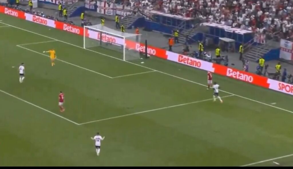 Declan Rice blames pitch after embarrassing pass against Denmark