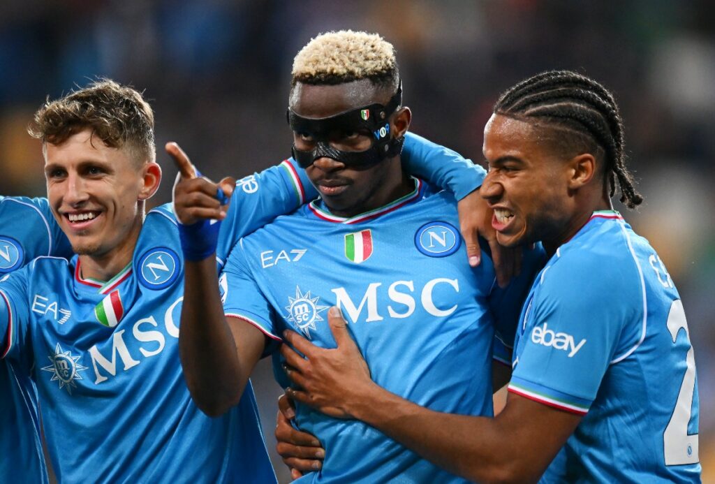 Napoli star striker Victor Osimhen is anticipating a bid from Arsenal this summer; the Nigerian forward is also linked with Chelsea