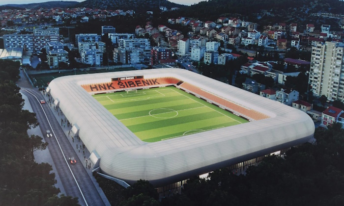 Croatia’s HNK Šibenik unveils plans for new €50m stadium