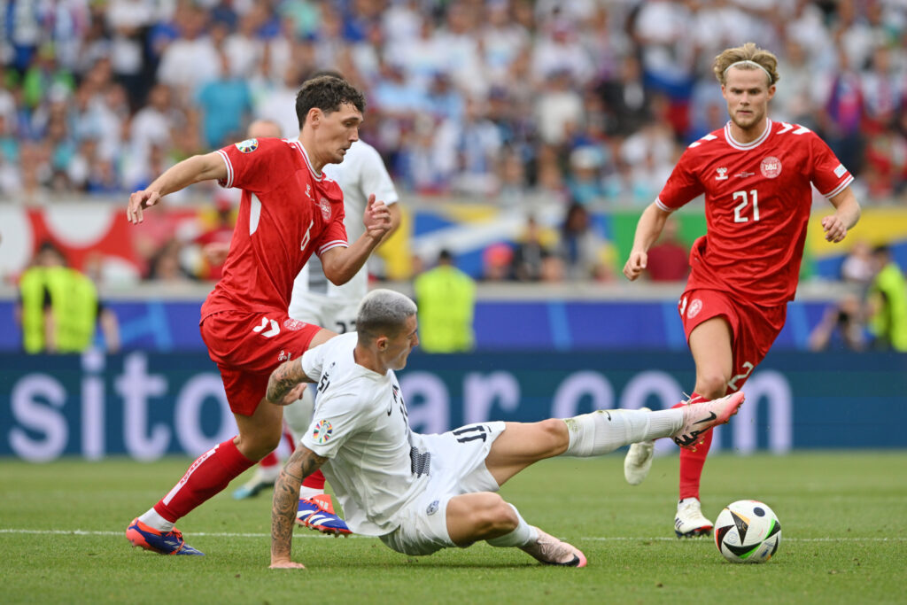 Slovenia upset the form book with Denmark draw